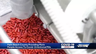 COVID-19 antiviral pills to be available in Palm Beach County