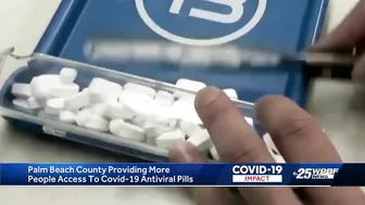 COVID-19 antiviral pills to be available in Palm Beach County