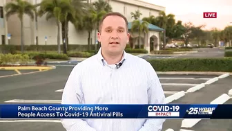 COVID-19 antiviral pills to be available in Palm Beach County