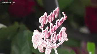 Virginia Beach florists churning out Valentine's Day bouquets despite ongoing shortage