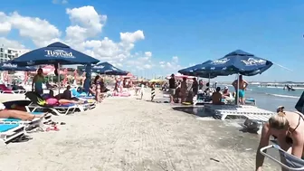 2021 Plaja Crema Beach, Relaxation, Sea, Sun, 4K video, Bikini Beach, Romania Mamaia Beach