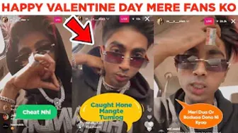 Mc Stan Live Today | Mc Stan Instagram Live | Mc Stan Latest Live 2022 | Wishing Happy Valentine Day