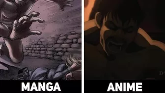 Manga VS Anime - Attack On Titan Season 4 Part 2 Episode 6