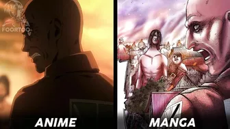 Manga VS Anime - (Reaction video) Attack On Titan Season 4 Part 2 Episode 81