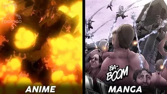 Manga VS Anime - (Reaction video) Attack On Titan Season 4 Part 2 Episode 81