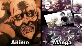 Attack on Titan Season 4 Episode 22 | Manga VS Anime | Annie Back