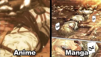 Attack on Titan Season 4 Episode 22 | Manga VS Anime | Annie Back