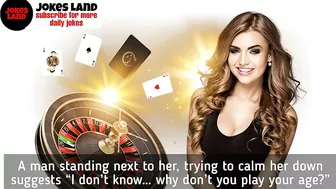 Joke Dirty Funny / a lady is having a bad day at the roulette...