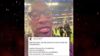 Celebrities REACT LA Rams vs Bengals Super Bowl (Lebron James, Stephen A Smith)