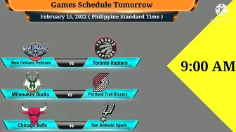 NBA STANDINGS as of February 14 2022 | NBA GAME RESULT TODAY  NBA Game SCHEDULE TOMORROW February 15