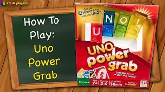 How to play Uno Power Grab