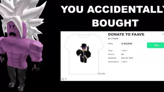 Roblox player becoming angry (You accidentally bought)