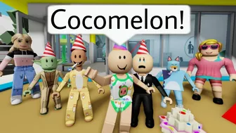 COCOMELON'S BIRTHDAY PARTY | Funny Roblox Moments | Brookhaven ????RP