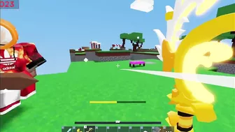 The Golden Sword is OP (Roblox Bedwars)