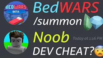 When A BedWARS Developer Cheats.. (Roblox BedWARS)