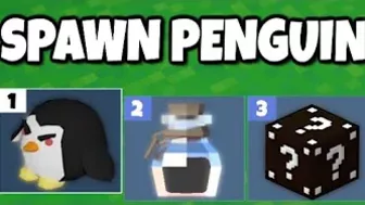 Can You Spawn A Penguin - Roblox Bedwars