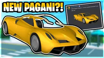 *NEW* PAGANI HUAYRA REMODEL SOON & SECRET UPDATE?! | Southwest Florida Roblox