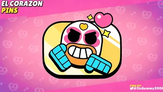 Brawlentines Skin Pins | Brawl Stars