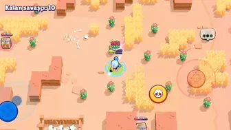 Brawl Stars Ama Çalılara Saklanmam Yasak...