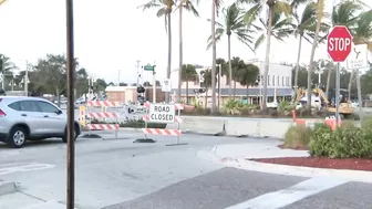 Brightline construction prompts temporary closure of road in Jensen Beach