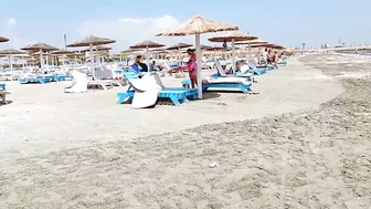 Part 3 Plaja Saint Maxime Beach, Relaxation, Sea, Sun, 4K video, Bikini Beach, Romania Mamaia Beach.