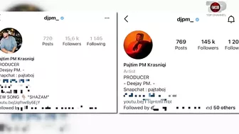 5 banorët që përfituan më shumë ‘followers’ në Instagram nga fillimi i BBVIP! | Fan Club