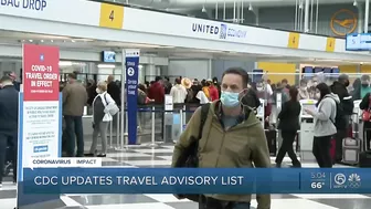 Many international travel destinations deemed 'very high' risk by CDC