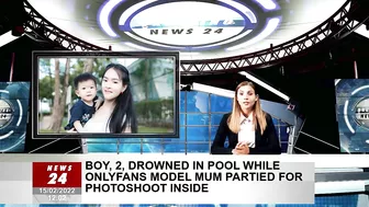 Boy, 2, drowns in pool while OnlyFans model mum is photographed inside