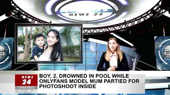 Boy, 2, drowns in pool while OnlyFans model mum is photographed inside