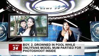 Boy, 2, drowns in pool while OnlyFans model mum is photographed inside