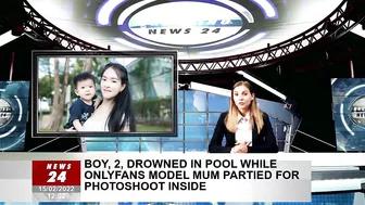 Boy, 2, drowns in pool while OnlyFans model mum is photographed inside