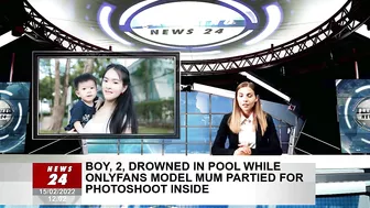 Boy, 2, drowns in pool while OnlyFans model mum is photographed inside