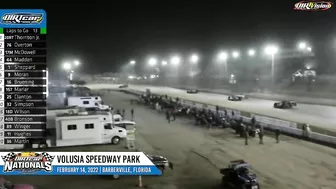 DIRTcar Late Models Volusia Speedway Park February 14, 2022 | HIGHLIGHTS