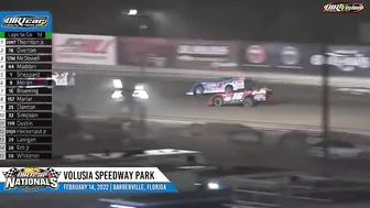 DIRTcar Late Models Volusia Speedway Park February 14, 2022 | HIGHLIGHTS