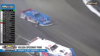 DIRTcar Late Models Volusia Speedway Park February 14, 2022 | HIGHLIGHTS