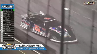 DIRTcar Late Models Volusia Speedway Park February 14, 2022 | HIGHLIGHTS