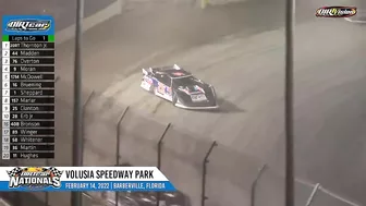 DIRTcar Late Models Volusia Speedway Park February 14, 2022 | HIGHLIGHTS