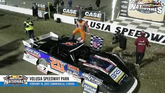 DIRTcar Late Models Volusia Speedway Park February 14, 2022 | HIGHLIGHTS