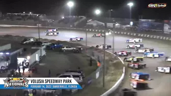 DIRTcar Late Models Volusia Speedway Park February 14, 2022 | HIGHLIGHTS