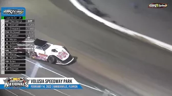 DIRTcar Late Models Volusia Speedway Park February 14, 2022 | HIGHLIGHTS