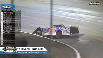 DIRTcar Late Models Volusia Speedway Park February 14, 2022 | HIGHLIGHTS