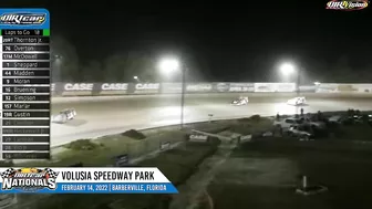 DIRTcar Late Models Volusia Speedway Park February 14, 2022 | HIGHLIGHTS