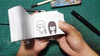 Naruto Love Hinata - Flipbook Anime Chibi