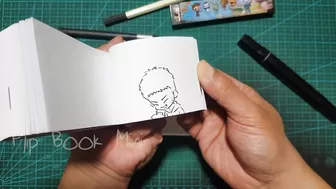 Naruto Love Hinata - Flipbook Anime Chibi