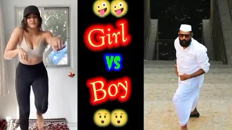 Kacha badam | Kacha badam song girl vs boy | Kacha badam funny ???? video | #funny #comedy