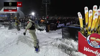 Fridtjof Sæther Tischendorf: Silver Medalist - Wendy's Snowboard Knuckle Huck | X Games Aspen 2022