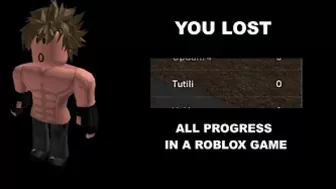 Roblox player becoming angry (You lost)