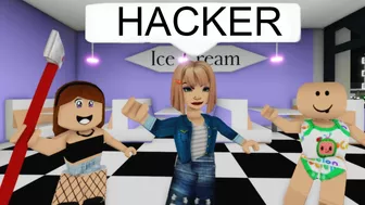 JENNA HACKING AN ICE CREAM SHOP (Roblox Meme)