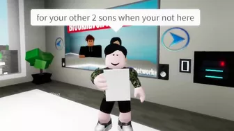 When your son thinks he's grown???? (Roblox Meme)