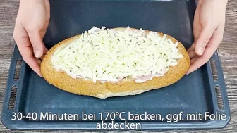 Gießen Sie einfach das Ei auf die Brot und das Ergebnis wird erstaunlich sein! Du wirst es mögen